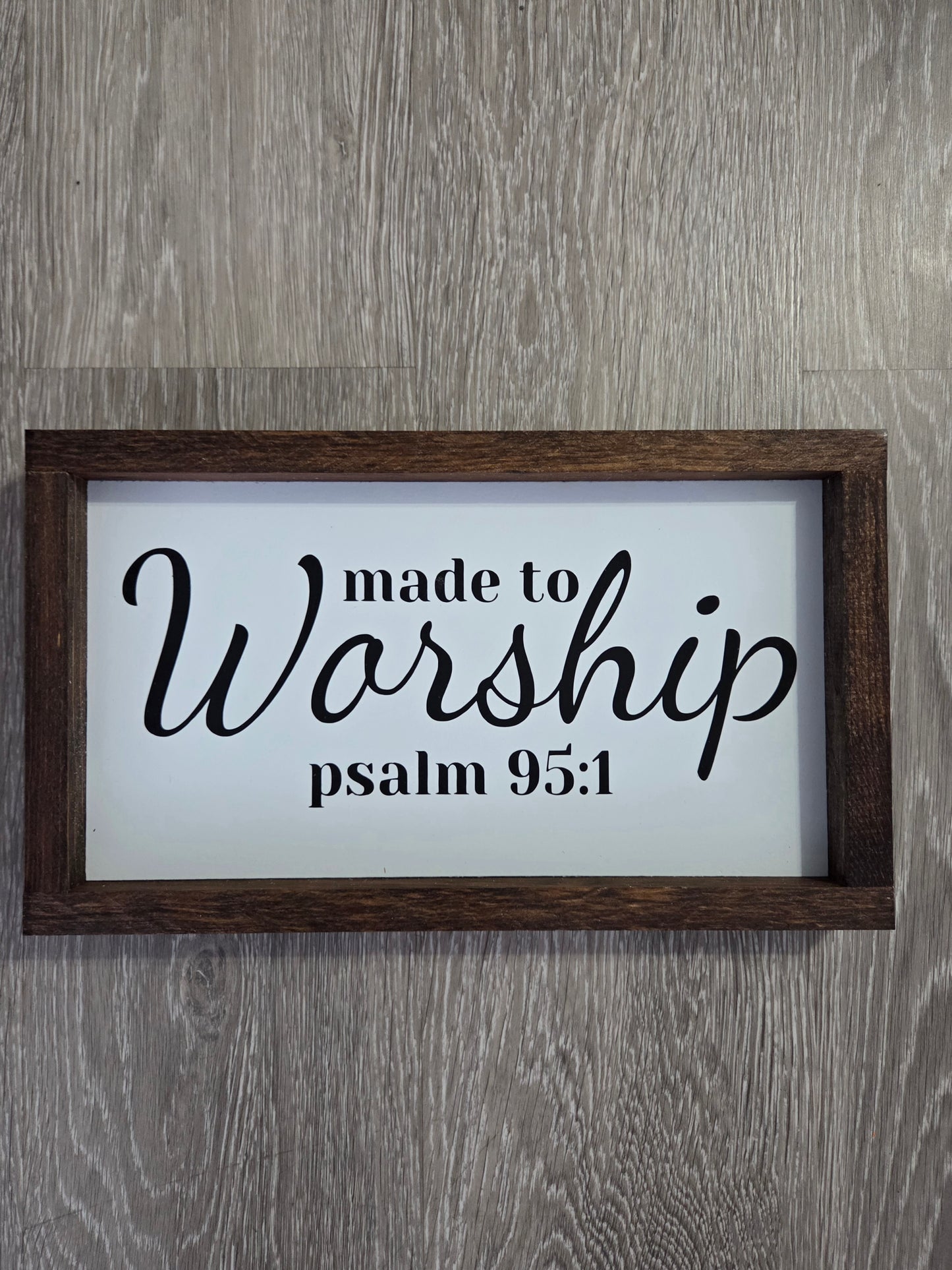 Made to Worship