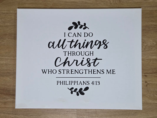 I can do all things - Canvas