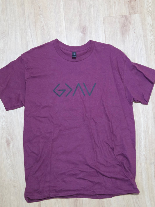 God is Greater then the Highs and the Lows - T-shirt