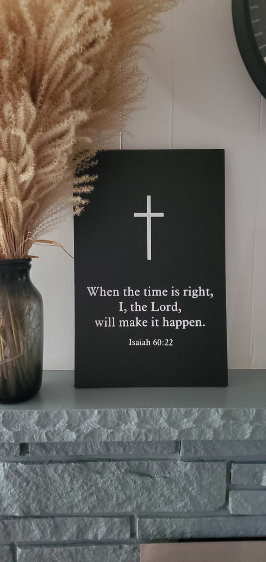 When the Time is Right