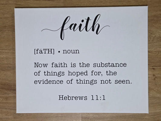 Faith - Canvas
